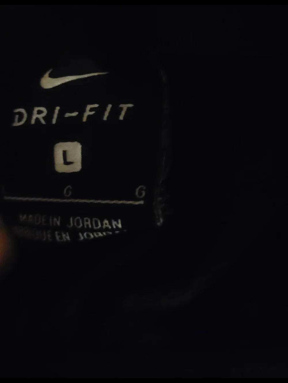 Nike Black Track Pants with White Swoosh
